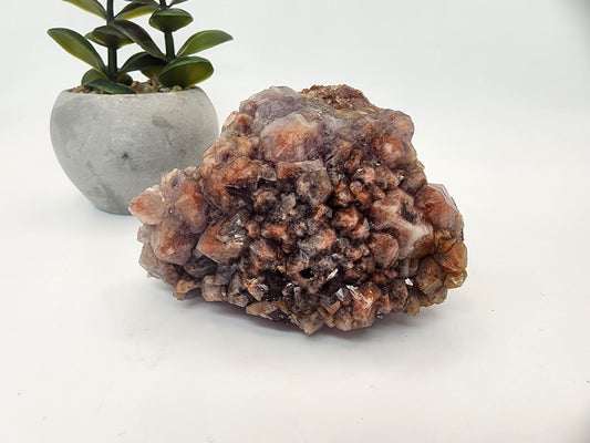 Pink Flame Amethyst with Rainbow Sheen