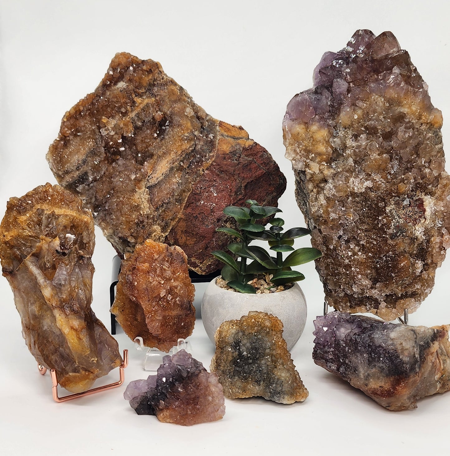 Wholesale Mixed Lot: Amethyst Variant Collection (37 Specimens)
