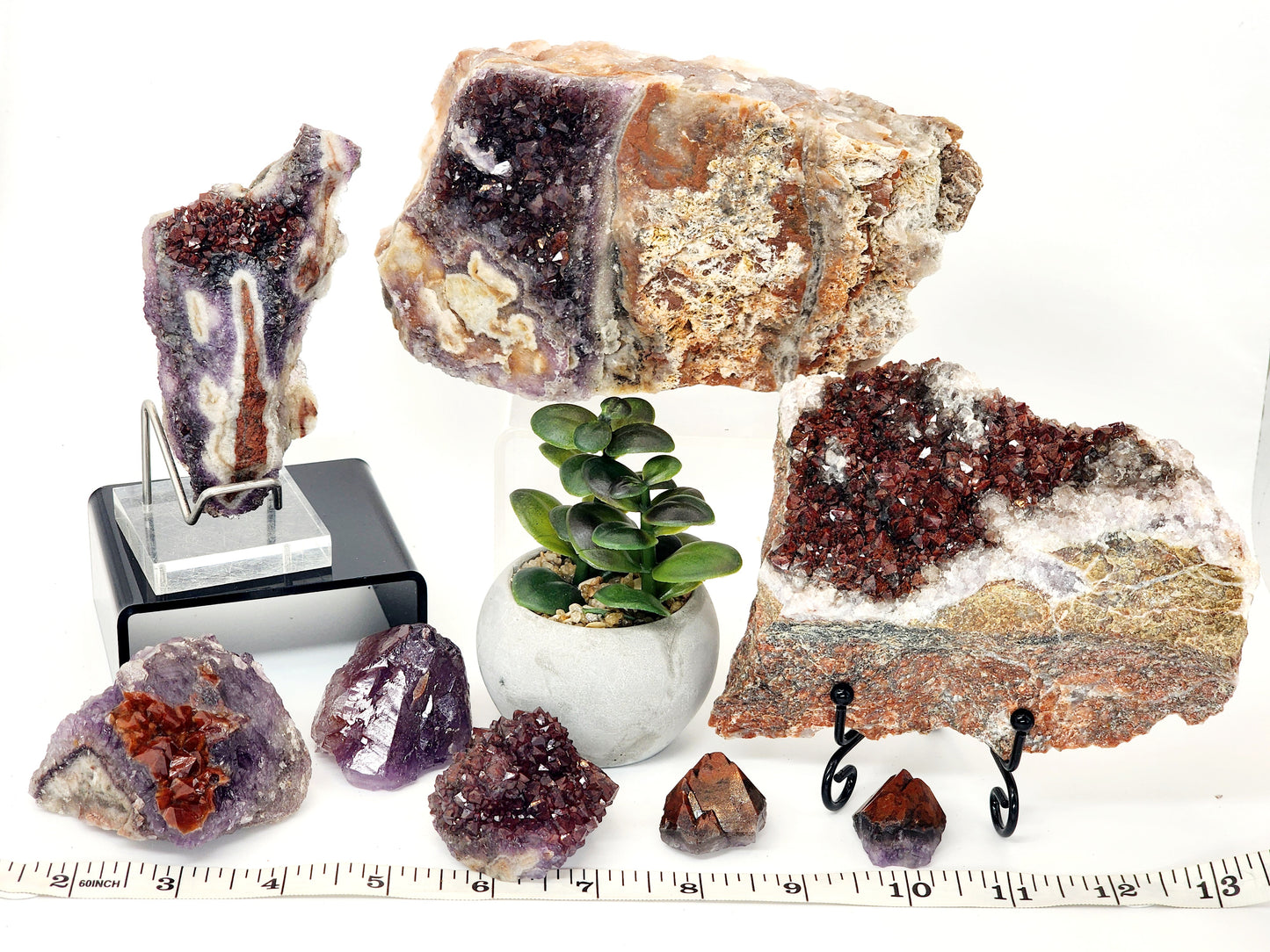 Wholesale Amethyst Specimen Lot - 23 Pieces