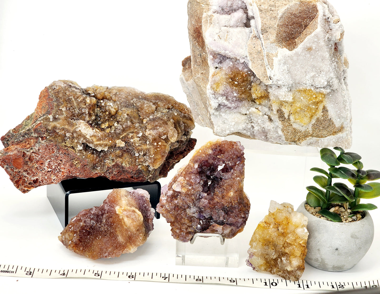 Wholesale Amethyst Specimen Lot - 23 Pieces