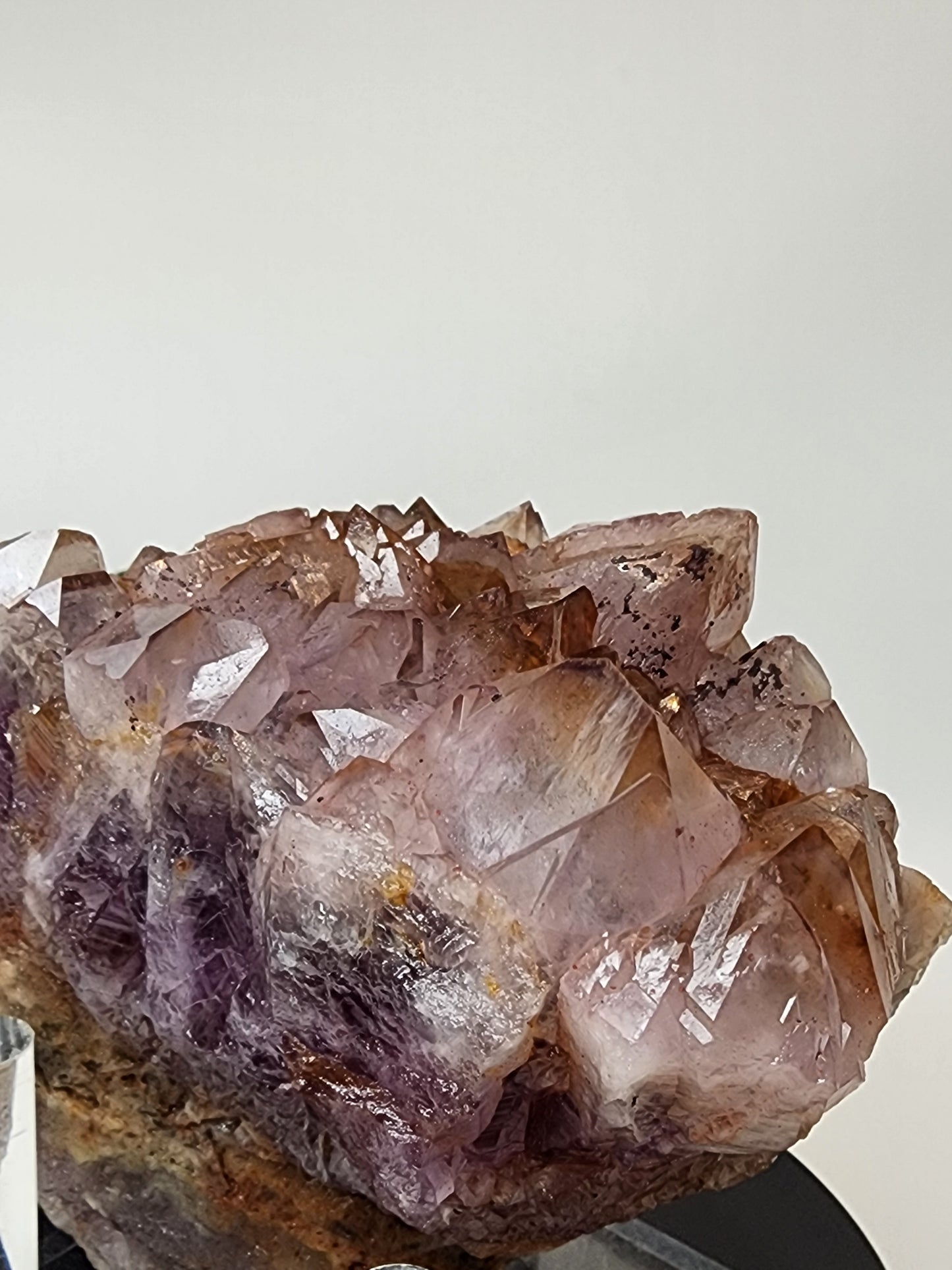 Amethyst with Large Clear Points