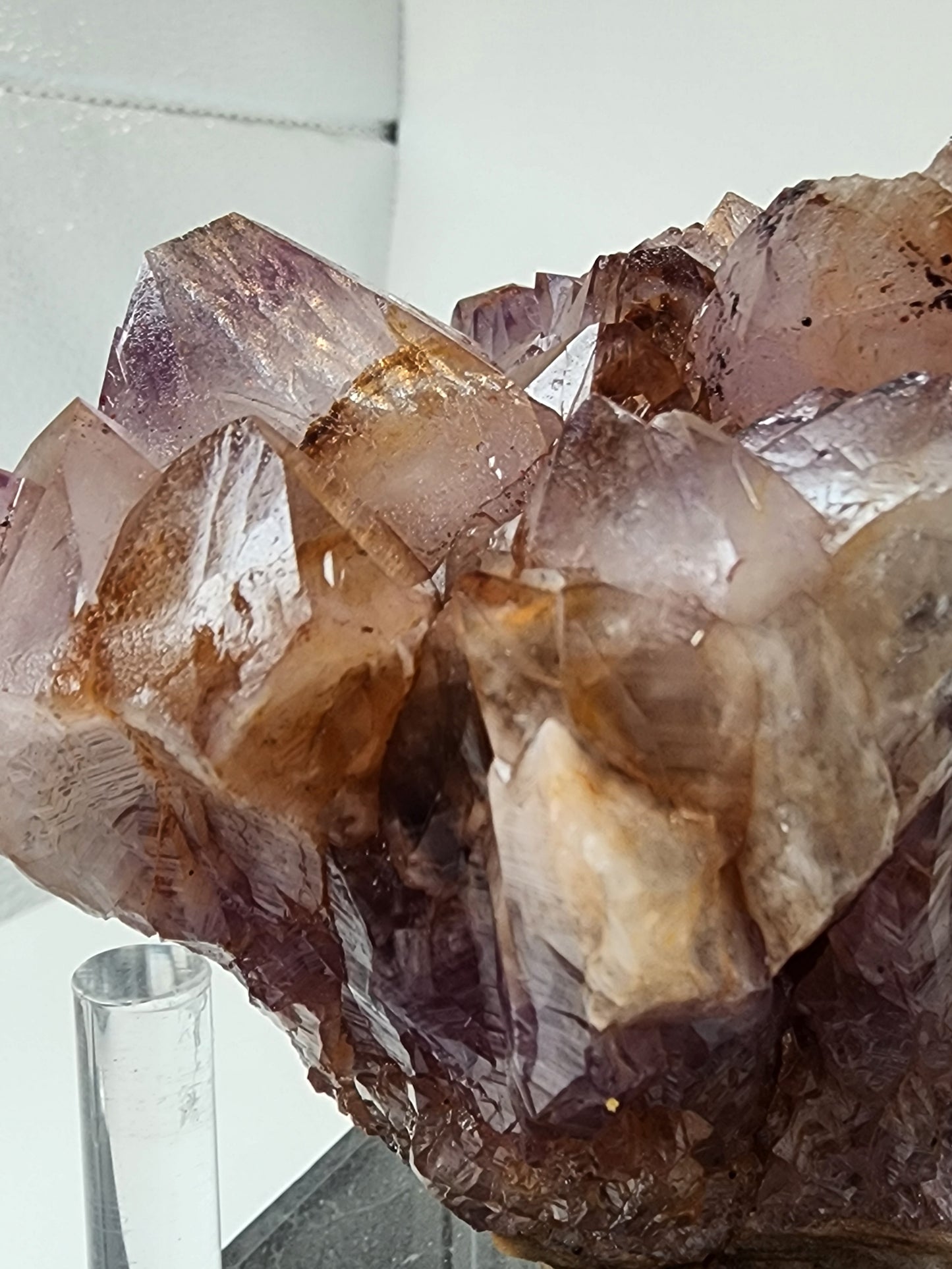 Amethyst with Large Clear Points