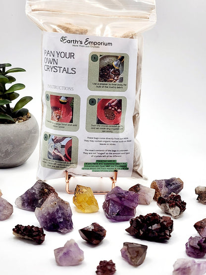 Pan Your Own Crystals Bag - Earth's Emporium